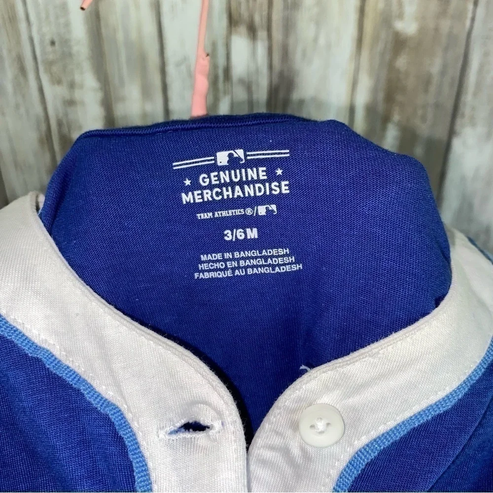 NWT MLB Kansas City Royals Blue Onsie Girls 3-6M - Picture 5 of 5